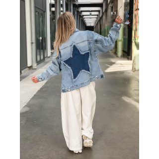 Veste en jeans Bianca - Bleu