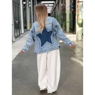 Veste en jeans Bianca - Bleu