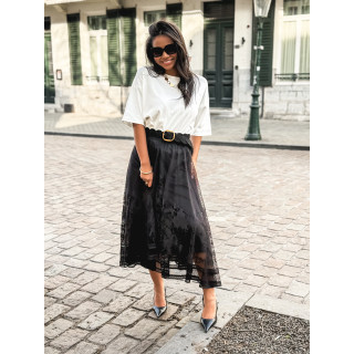 Jupe longue Dorothé - Noir