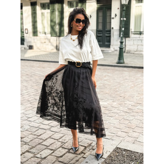 Jupe longue Dorothé - Noir