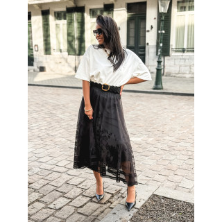 Jupe longue Dorothé - Noir