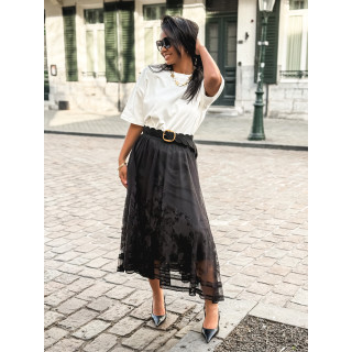 Jupe longue Dorothé - Noir