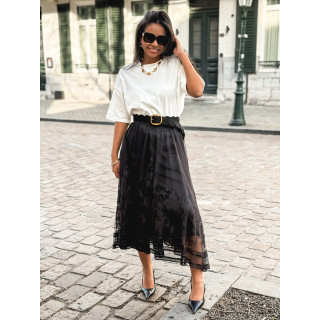 Jupe longue Dorothé - Noir