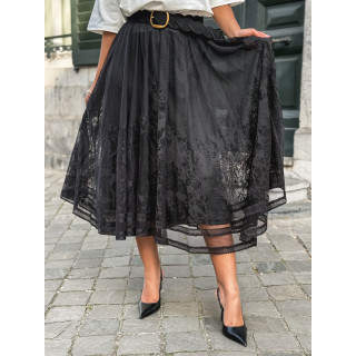 Jupe longue Dorothé - Noir