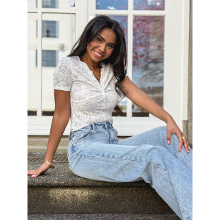 Body en dentelle Mathilda - Blanc