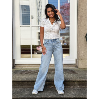 Body en dentelle Mathilda - Blanc