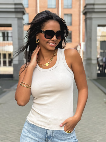 Débardeur  Alexia - Greige