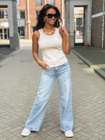 Débardeur  Alexia - Greige