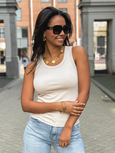 Débardeur  Alexia - Greige