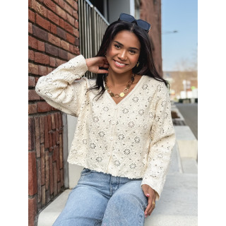 Gilet Onéllia - Ecru