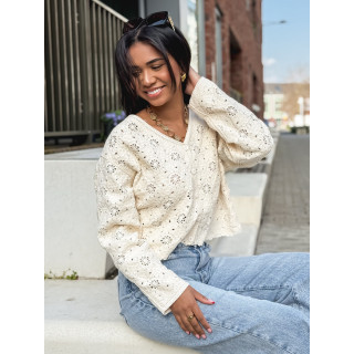 Gilet Onéllia - Ecru