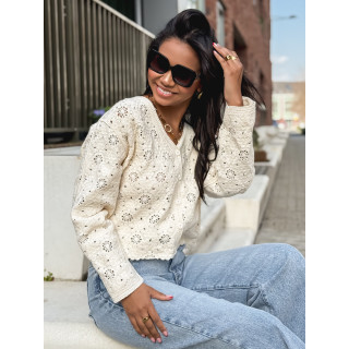 Gilet Onéllia - Ecru