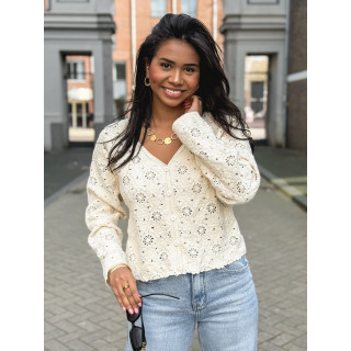 Gilet Onéllia - Ecru