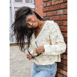 Gilet Onéllia - Ecru