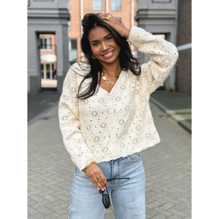 Gilet Onéllia - Ecru