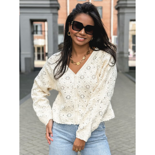 Gilet Onéllia - Ecru