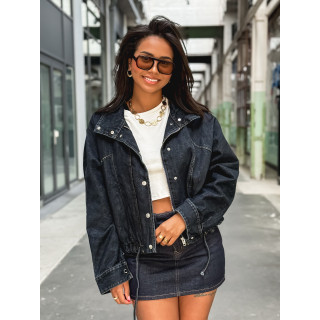 Jupe courte Naomi - Bleu foncé