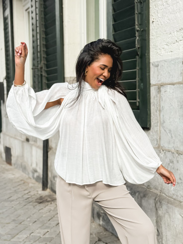 Blouse Elyna - Ecru
