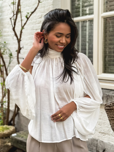 Blouse Elyna - Ecru