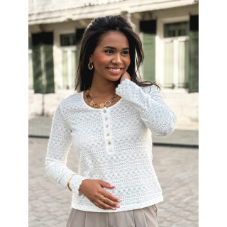 Blouse Elvira - Blanc