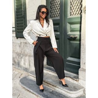 Blazer court Cheryl - Ecru