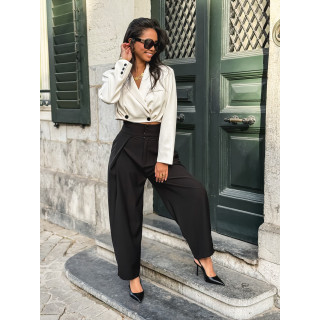 Blazer court Cheryl - Ecru