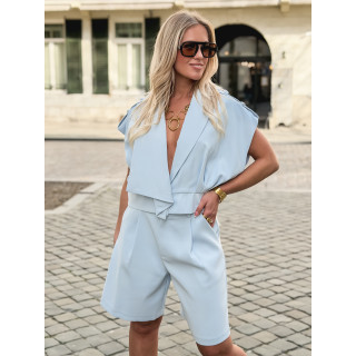 Veste sans manches Véra - Bleu ciel