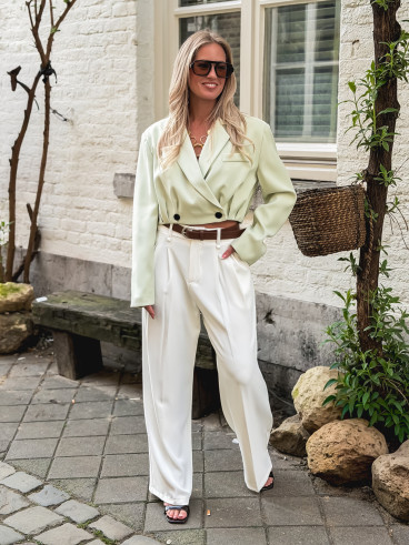 Pantalon Milane - Ecru