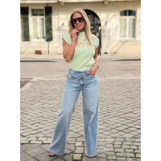 Blouse sans manches Lydie - Vert