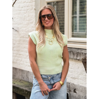 Blouse sans manches Lydie - Vert