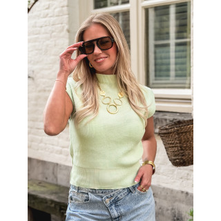 Blouse sans manches Lydie - Vert