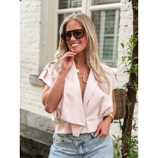 Veste sans manches Véra - Rose