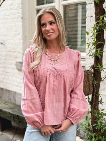 Blouse Zéna - Rose