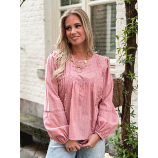 Blouse Zéna - Rose