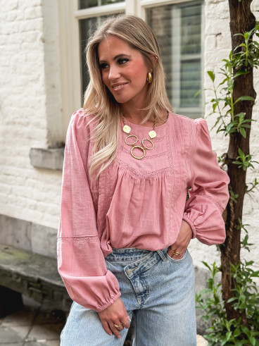 Blouse Zéna - Rose