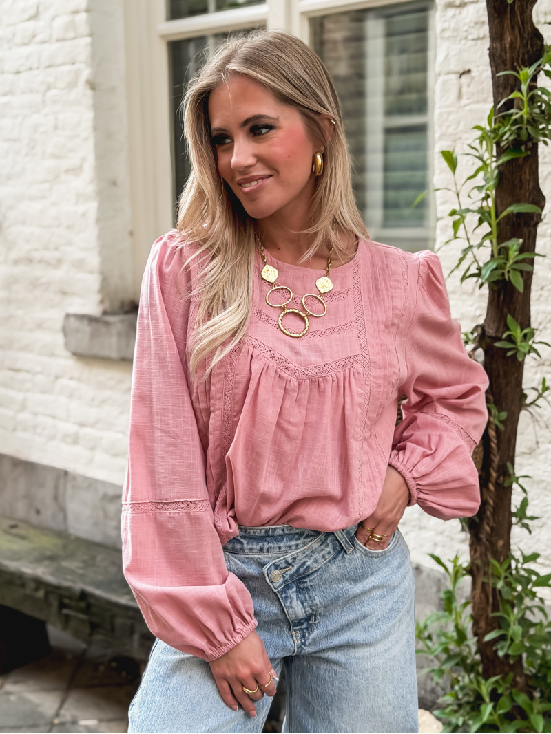 Blouse Zéna - Rose