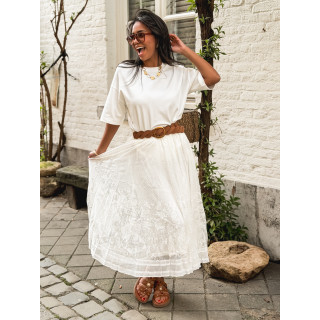 Jupe longue Dorothé - Ecru