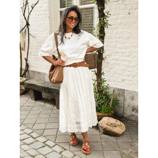 Jupe longue Dorothé - Ecru