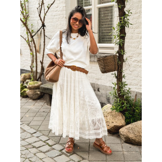 Jupe longue Dorothé - Ecru