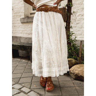 Jupe longue Dorothé - Ecru