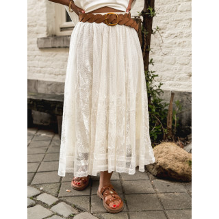 Jupe longue Dorothé - Ecru