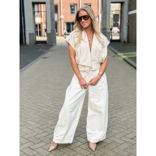 Veste sans manches Véra - Beige