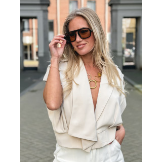 Veste sans manches Véra - Beige