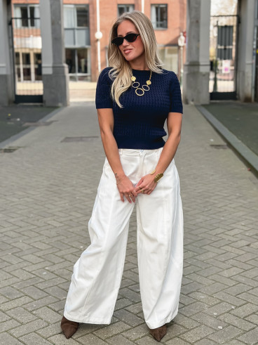 Pantalon Naïda - Blanc