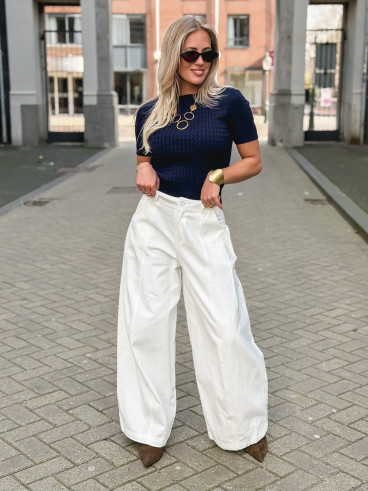 Pantalon Naïda - Blanc