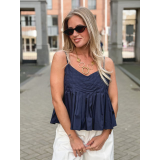 Top Ilyne - Bleu marine