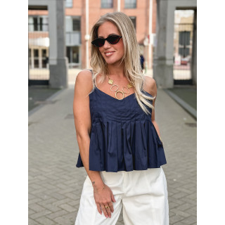 Top Ilyne - Bleu marine