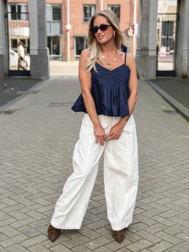 Top Ilyne - Bleu marine