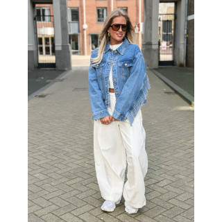Veste en jeans Kaelya - Bleu