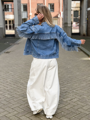 Veste en jeans Kaelya - Bleu Veste en jeans Kaelya - Bleu